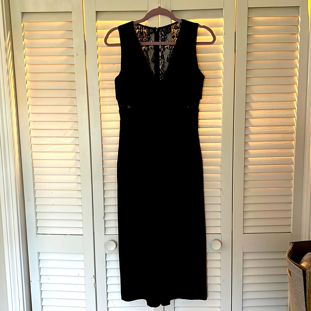 Adelyn Rae Black Jumpsuit